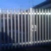 Galvanized Palisade Fence